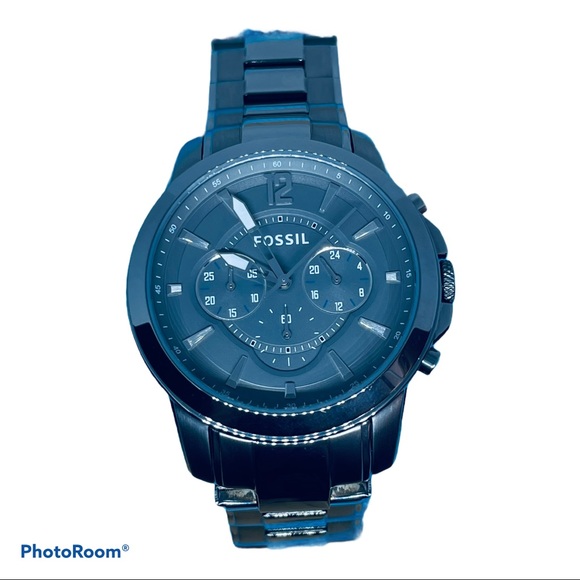 NWOT Men's Fossil Grant Chronograph Gray Watch - Picture 12 of 13